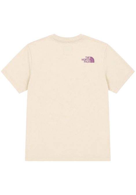 T-shirt bambina panna in cotone THE NORTH FACE | 0A8JGPANNA